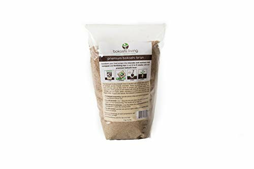 Bokashi Living premium bokashi bran package with instructions.