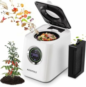 KEEPEEZ 1 Gallon Electric Kitchen Composter