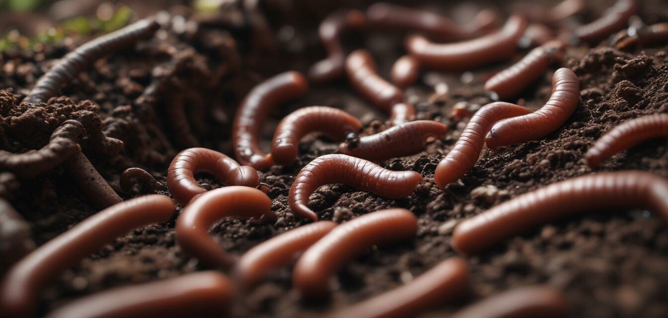 Worms in Compost